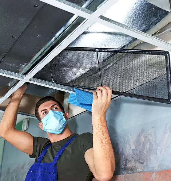 Professional Air Duct Pollen Cleaning in Palisades Park, NJ